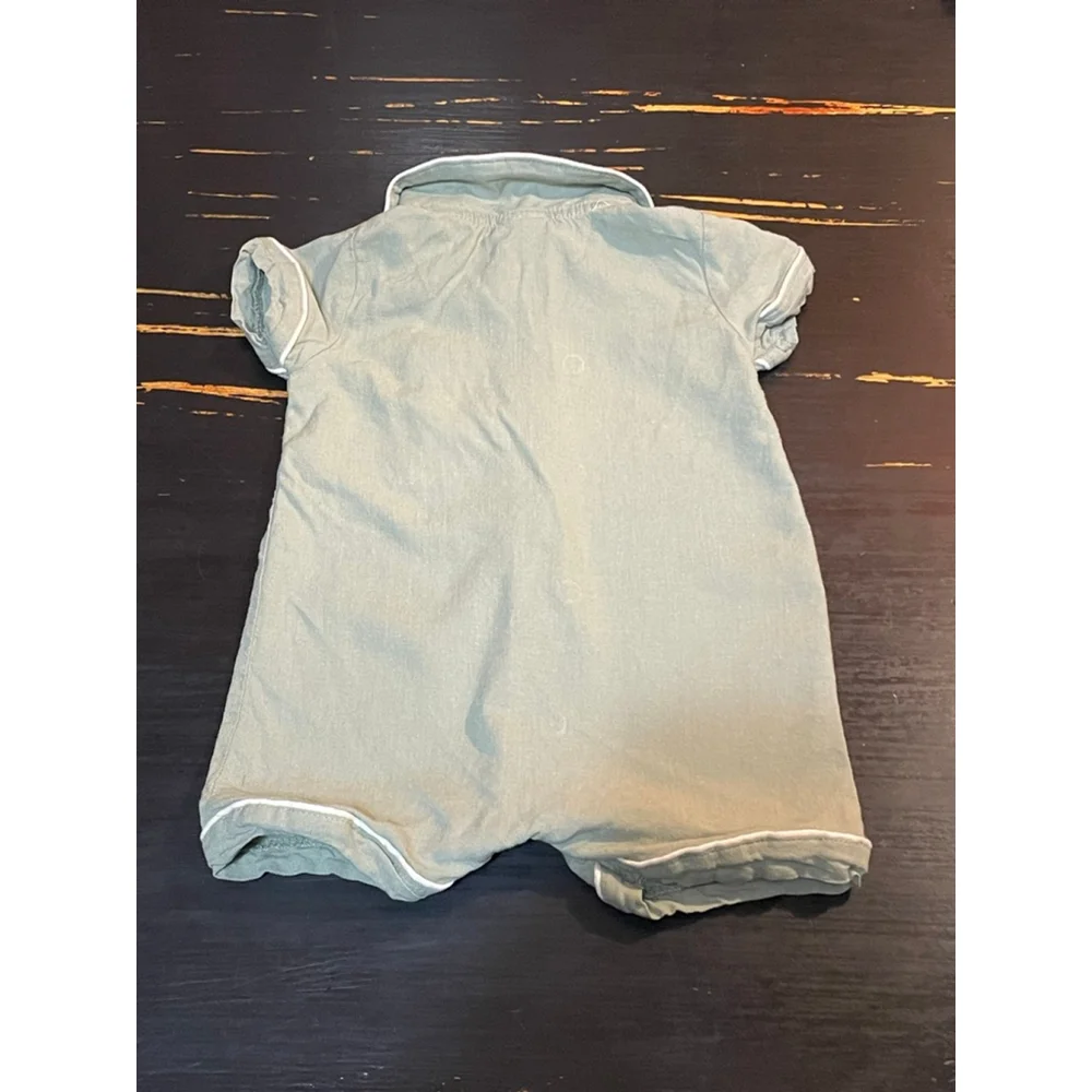 Disney Baby Winnie the Pooh Green Romper 6-9 Months